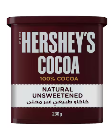 Hershey's Natural Unsweetened Cocoa Powder 230g