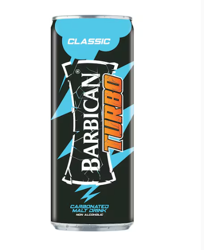 Barbican Turbo Classic Non-Alcoholic Carbonated Malt Drink 240ml