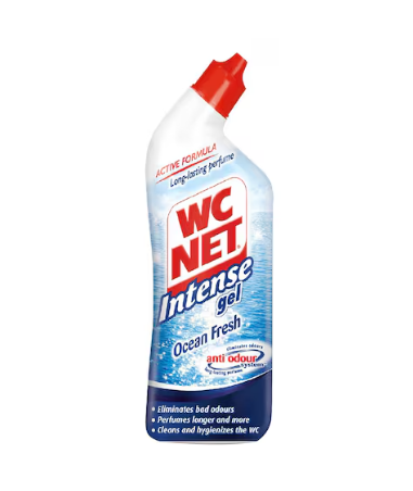 WC Net Toilet Cleaner Intense Gel Ocean Fresh 750ml