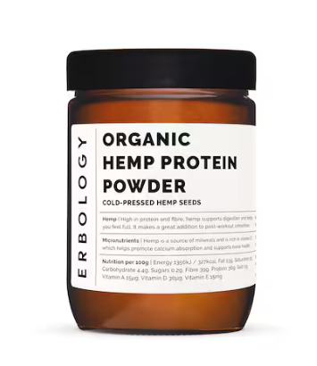 100 Organic Hemp Protein Powder 106 oz ColdPressed from 100 Hemp Seeds High in Vitamin D and Minerals Straight from Farm Raw Vegan and GlutenFree NonGMO Recyclable Glass Jar