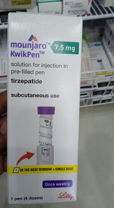Mounjaro Kwikpen tirzepatide injection 7.5 mg