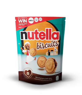Nutella Biscuits Crunchy Chocolate Hazelnut Spread Filled Biscuit 304g