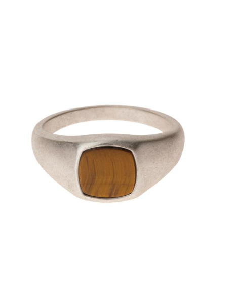 ZARA CONTRAST STONE RING