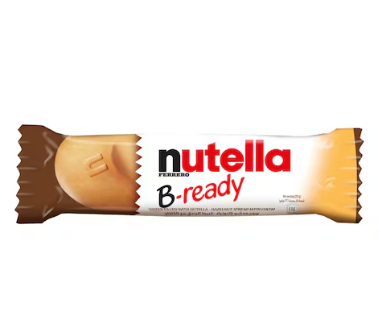 Nutella B-Ready Chocolate Hazelnut Spread Filled Wafer Bar 22g