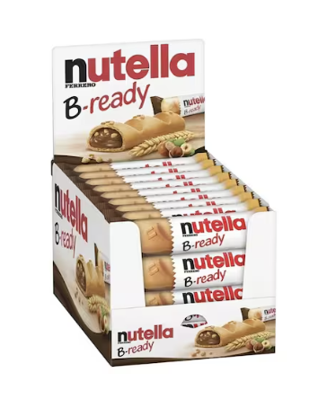 Ferrero Nutella B-Ready Chocolate Wafers 22.65g Pack of 36