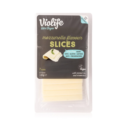 Violife mozzarella slices 140g