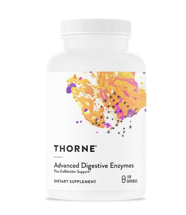 Thorne Research - Bio-Gest - Blend of Digestive Enzymes to Aid Digestion - 180 Capsules (180 Count (Pack of 1))