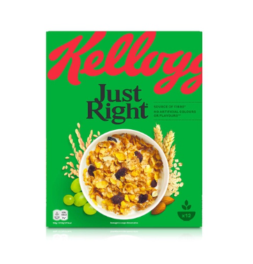 Kellogg's just right original cereal 500g