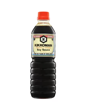 Kikkoman Natural Brewed Soy Sauce 600ml