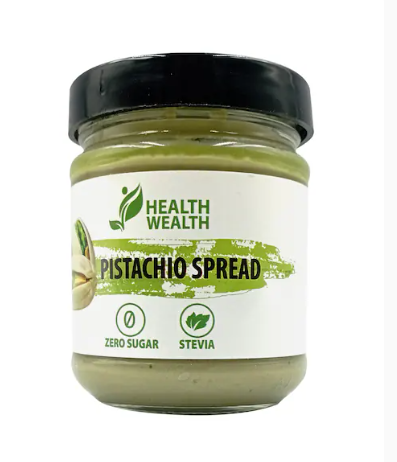 Health Wealth Zero Sugar Pistachio Butter Spread 200g