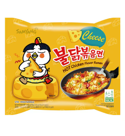 Samyang Hot Chicken Flavour Cheese Ramen 140g