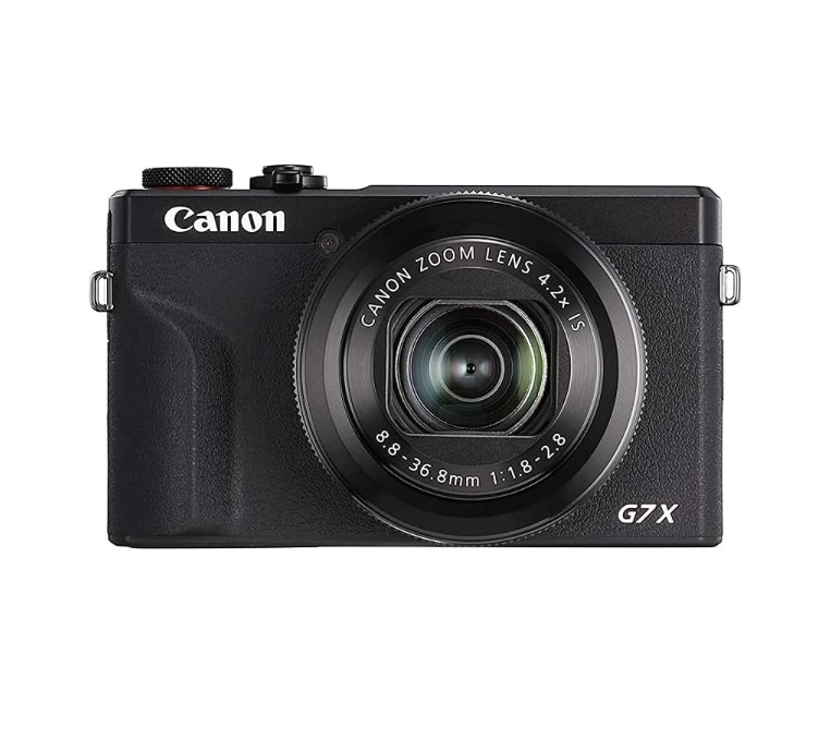 Canon PowerShot G7 X Mark III Digital Camera - Black.