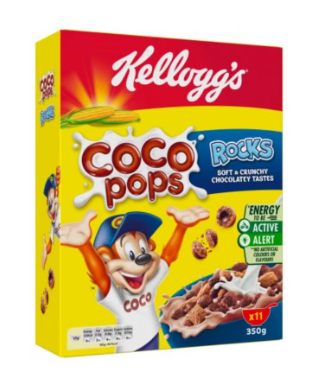 Kellogg'S Coco Pops Rocks 350Gm