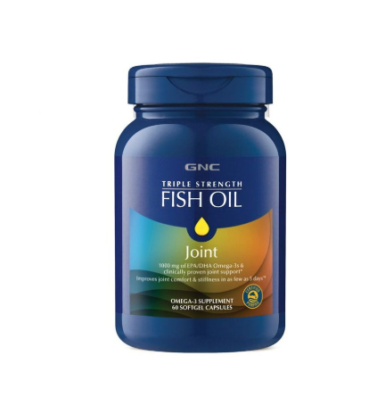GNC TRIPLE STRENGTH FISH OIL + JOINT