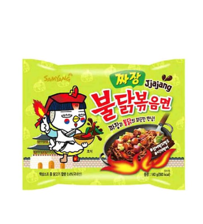 Samyang Jjajang Hot Chicken Noodles 140g