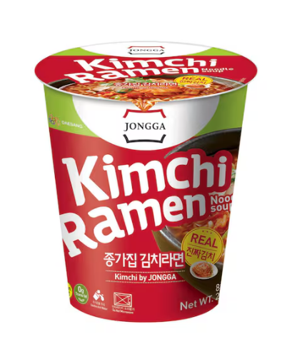 Jongga Kimchi Ramen Noodle Soup 85g