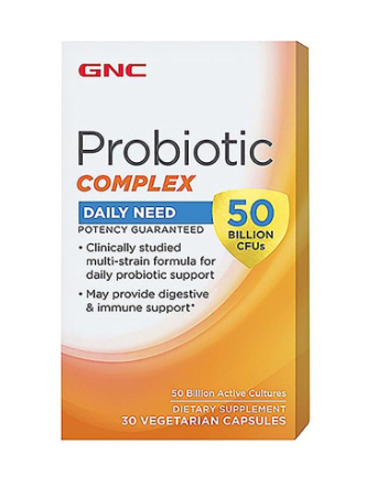 GNC PROBIOTIC COMPLEX 50 BILLION CFUs