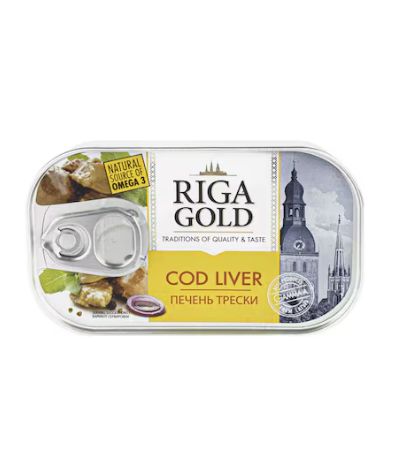 Riga Gold Cod Liver In Oil 120g
