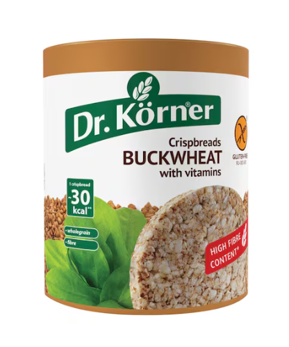 Dr. Korner Buckwheat Crispbreads With Vitamins 100g