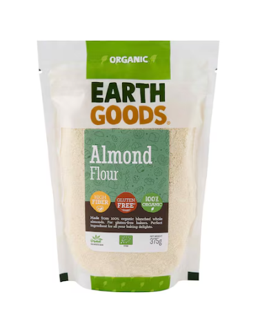 Earth Goods Organic Gluten Free Almond Flour 375g