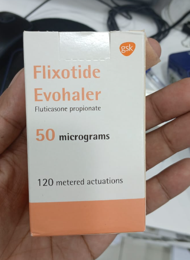 Flixotide Evohaler fluticasone propionate 50 micrograms