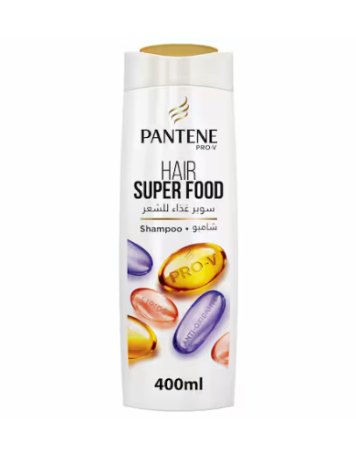 Pantene Pro-V Hair Super Food Shampoo 400ml