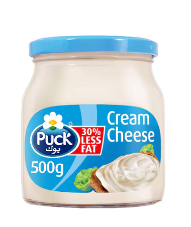 Puck Cream Cheese Low Fat Spread Jar 500g