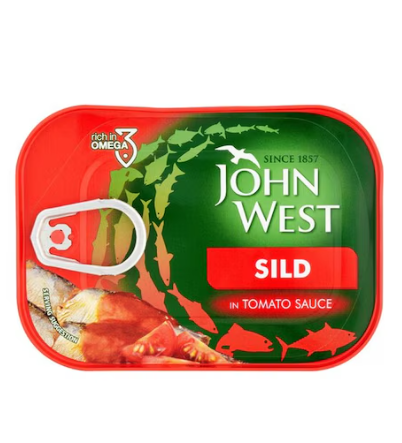 Johnwest Sild In Tomato Sauce 110g