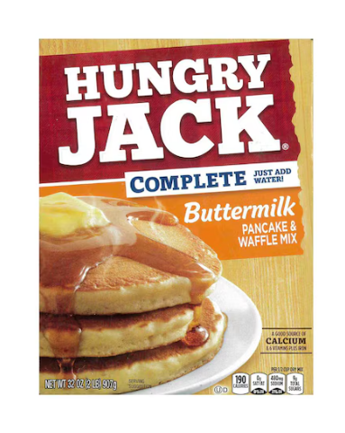 Hungry Jack Complete Buttermilk Pancake and Waffle Mix 907g