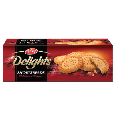 Tiffany Delights Deliciously Buttery Shortbread 200g