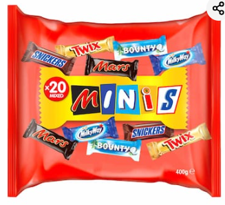 Best of Minis Chocolate Bars, 400g
