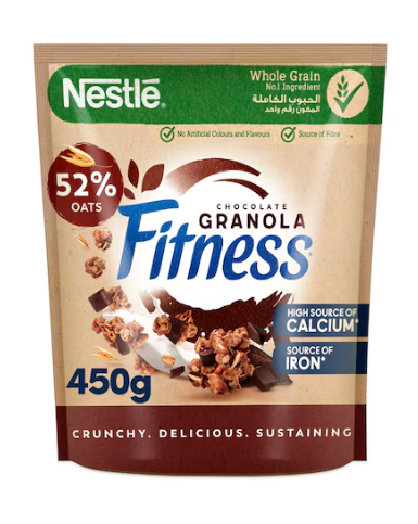 Nestle Fitness Chocolate Granola 450g
