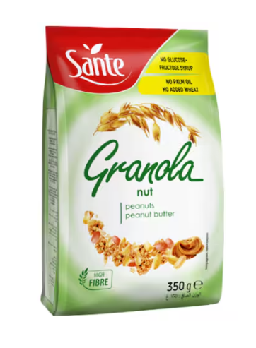 Sante Peanut And Coconut Granola 350g