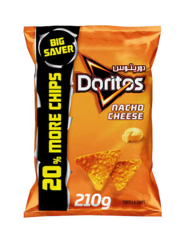 Doritos Nacho Cheese 210g