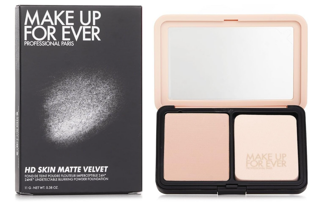 HD Skin Matte Velvet Powder Foundation - 1R02 Cool Alabaster by Make Up For Ever for Women - 0.38 oz Foundation