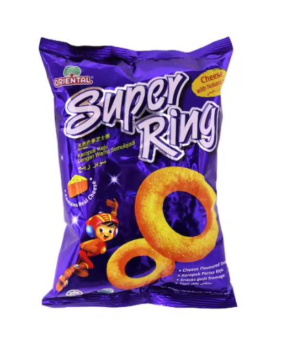 Oriental Super Ring Cheese Snacks 60g