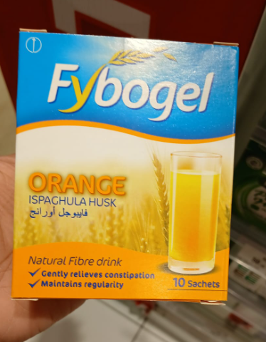 fybogel Orange Ispagola Husk Gluten Free