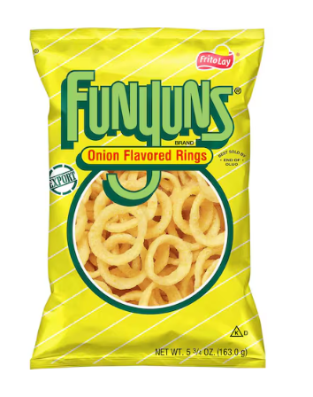 Frito Lay Funyuns Onion Rings 162.73g