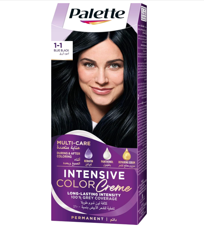 Palette Schwarzkopf Palette Intensive Color Creme 1-1 Blue Black