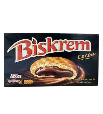 Ulker Biskrem Cocoa Cream Filled Cookie 36g Pack of 12