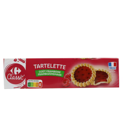 Carrefour Classic Raspberry Cookies 150g