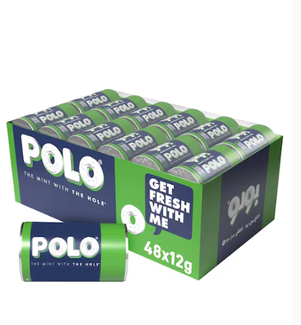 Polo Mint Roll 12g