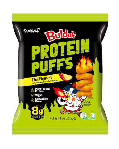 Samyang Buldak Protein Puffs Chili Lemon 50g