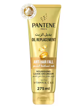 Pantene Pro-V Anti-Hair Fall Oil Replacement for Hair Prone to Break Leave-In Conditioner 275ml