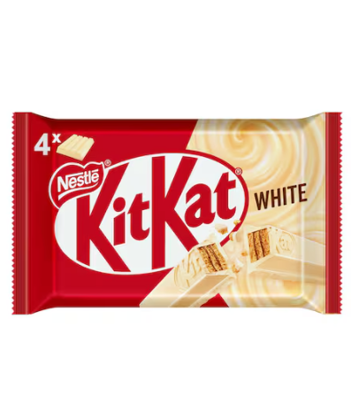 KITKAT 4 Finger White Chocolate Bar 41.5g