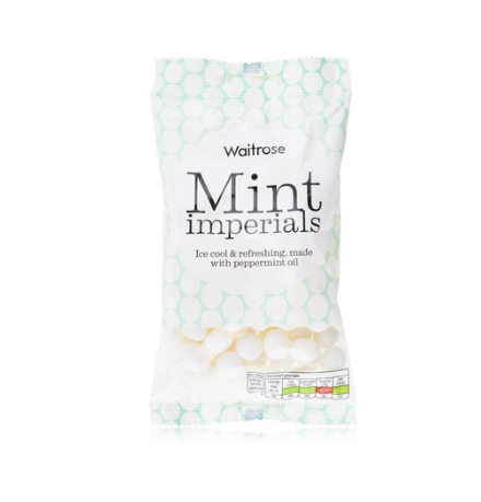 Waitrose mint imperials 225g