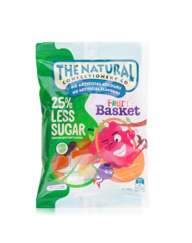 The Natural Confectionery Co. fruit basket 220g