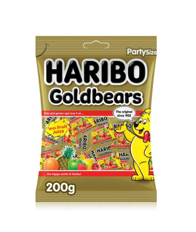 Haribo Goldbear mini packs 200g
