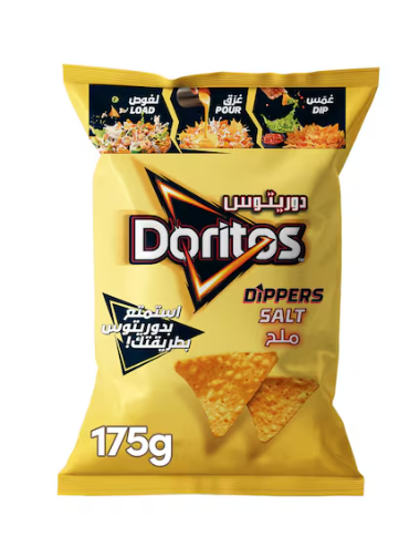 Doritos Dippers Lightly Salted Tortilla Chips 175g