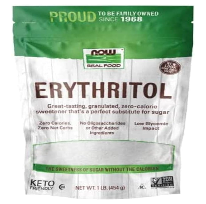 Now Foods, Erythritol Sweetener, 16 Ounce